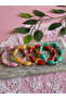Elastic Natural Stone Bracelet Summer Accessory Beach Accessory - 2