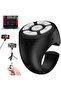 Rolling Bluetooth Remote Control, Fingertip Remote Control, Bluetooth Remote Control Tiktok Page Flipping Device, Selfie Video Recording Rolling Ring Clicker, Android Camera Shutter Remote Control iOS