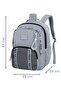 Black Pink School Backpack and Lunchbox Set 24410 - 3