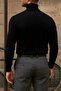 Men's Premium High-Neck A.Black Knitwear Sweater - 6