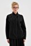 Women's 100% Cotton Collar with Stone Detail Comfortable Fit Design Shirt - 2
