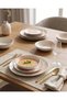 Assorted Floral Printed Dinner Set (12 Piece)
