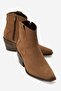 Worpen Women's Genuine Leather Western / Cowboy Boots Brown Suede