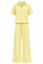 Yellow Piping Collar Suit - 5