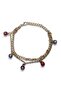 Gold Color Chain Bijouterie Anklet (22 cm) 130679 - 2