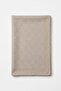 Ring Pattern Jacquard Shawl 100 - Beige - 3