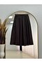 Zerbeste Lined Voile Skirt-As3065 Brown - 7