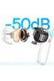 بيسوس - سماعة Bass BP1 Pro لاسلكية صوت ANC6 بطارية 55 ساعة مقاومة IP55 – ابيض - 6
