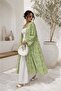 Satin Silk Patterned Kimono - 2