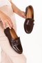 Genuine Daily Stylish Ballerina Shoes Dl.114 Brown