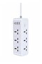 Heavy-Duty Power Socket D13 – 6 Universal AC Sockets, 3000W Support