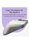 Glorious Gaming Mouse - Model O 67 g Superlight Honeycomb Mouse, RGB Matte White Mouse - USB Gaming - 2