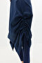 Full Length Parachute Full Covered Hijab Swimsuit 6068 Dark Navy Blue - 2