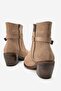 Warpille Women's Genuine Leather Boots Mink Suede - 3