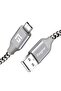 كابل من فاسجير بطول 3.05 متر نوع USB متوافق مع جهاز لوحي | Nylon Braided, Micro USB Sync Cable, Comp