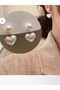 Women's Gold Ghost Pearl Earrings - 2