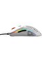 Glorious Gaming Mouse - Model O 67 g Superlight Honeycomb Mouse, RGB Matte White Mouse - USB Gaming - 5