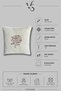 Embroidered Fish Pattern Decorative Water-Repellent Fabric with Piping Edges Cream 45*45 cm Triple Throw Pillow Cover Set Boat - Garden - Balcony - 7