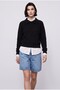 Women's Polo Neck Sweater - 4