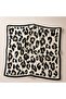 Leopard Pattern 70X70 Women's Scarf