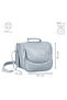 Silver 3-Piece School Bag Set Set0127422 Waterproof Polyester + Pvc Fabric Special Production Polyester + Pvc Lining - 8