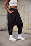 Women's Elastic Waist Loose Full Shalwar Trousers - 4