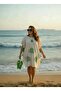 Cotton Bohemian Patterned Muslin Cotton Pareo Beach Dress Kimono – Standard Size