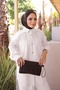 White Buttoned Double Pocket Shirt