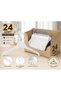 24 Pieces White Children's Hangers T-Shirt Shirt Clothes Hanger - 3