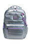 Silver 3-Piece School Bag Set Set0127422 Waterproof Polyester + Pvc Fabric Special Production Polyester + Pvc Lining - 2