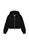 Basic Premium Oversize Cropped Zipper