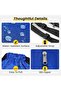 Drawstring Backpack Water Resistant String Bag Cinch Bag Sports Gym Sack with Side Pocket f - 6