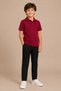 Children's Unisex 2-Pack Polo Collar Short Sleeve School T-Shirt 100% Cotton 2-14 Years - 3