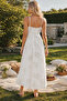 Gülseli Rope Strap Patterned Dress - 5