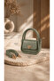 Women's adjustable hand and shoulder bag with gold lock cnt-s85 - 4
