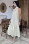 Women's Halter Neck Ruffled Polka Dot Dress - 4