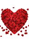 2000 PCS Artificial Rose Petals, 5x5 cm Fake Flower Petals, Romantic Decorations Special Nig