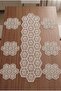 Runner and 6-Piece Placemat Set, French Lace 7-Piece Table Presentation Set - 4