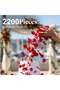 2200 PCS Artificial Red Silk Rose Petals for Romantic Night,Wedding,Proposal Anniversary Flower Decorations - 4