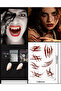 A2 Real Vampire Teeth 15 mm and Vampire Kit with Realistic Wound Simulation 2 Grams Pro Thermo Granules