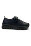 935 Orthopedic Soft 100% Genuine Leather Unisex Children's Black School Shoes