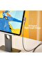 فاسجير كيبل USB C الى USB C، توصيل طاقة 100 واط 90 درجة نوع C 3.1 الجيل الثاني للشحن السريع مع شريحة - 4