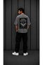 Palestine Earth Day Olive Tree Kefiye Patterned 100% Cotton Oversize T-Shirt - 2