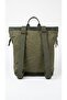 Genuine Leather & Waxed Canvas Vintage Backpack with Waterproof Laptop Compartment, Mountaineering Camping & Daily Unisex Bag - 3