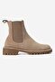 Paronti Women's Genuine Leather Elastic Pull-On Boots Mink Suede - 2