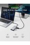 محول متعدد المنافذ 4 في 1 بمنفذ USB C من بيلكن ومنفذ HDMI دقة 4K ومنفذ USB C بتقنية بي دي لتمرير الط - 2