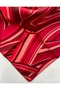 Drawing Pattern Twill Silk Scarf - 3
