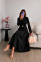 Gold Single Button Notched Lapel Jacket and Trousers Double Blazer Suit - 3