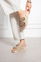 Buckle Detailed Slippers 00278 - 3