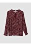 Crew Neck Patterned Blouse (W6)
